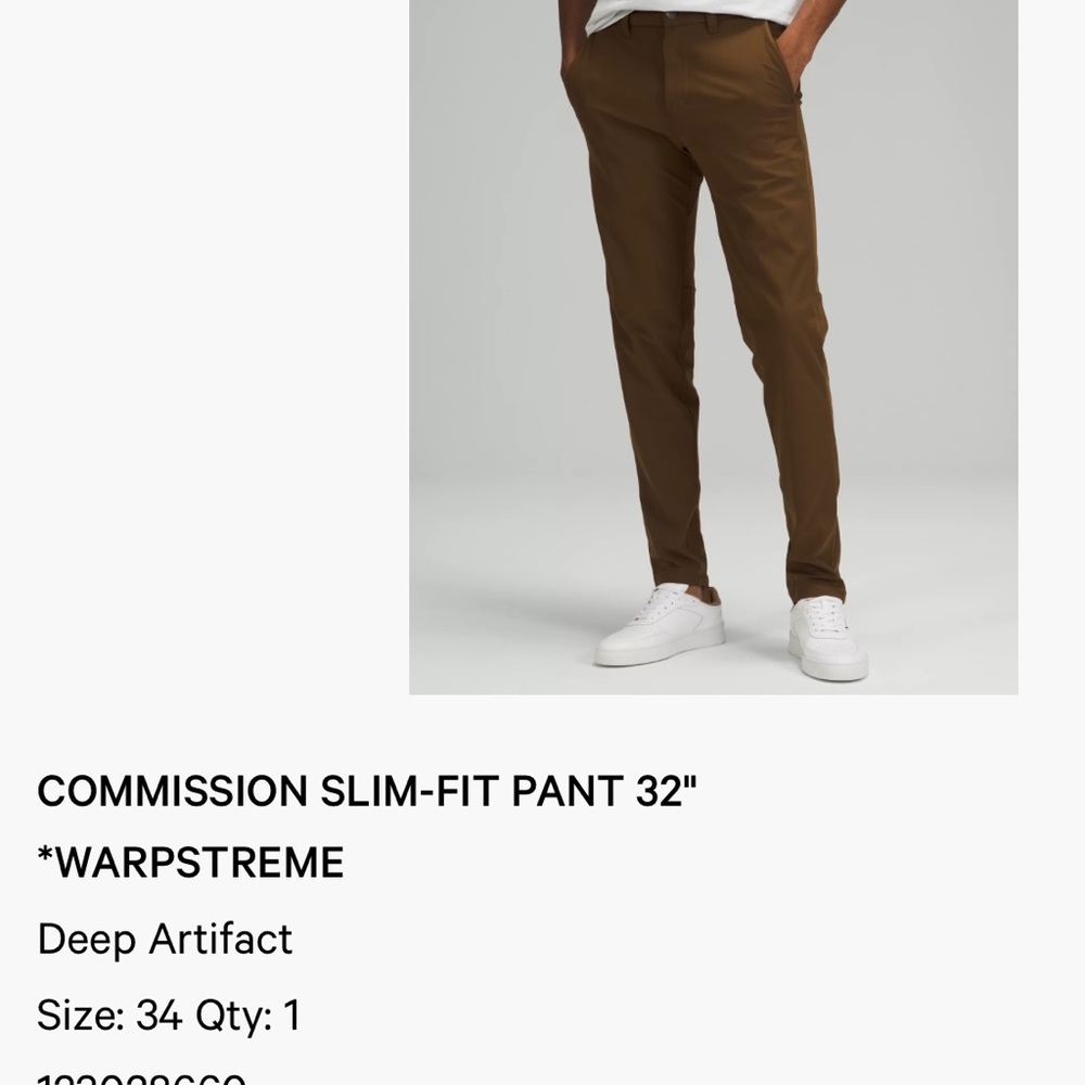 LL commission Pant 34 x 32